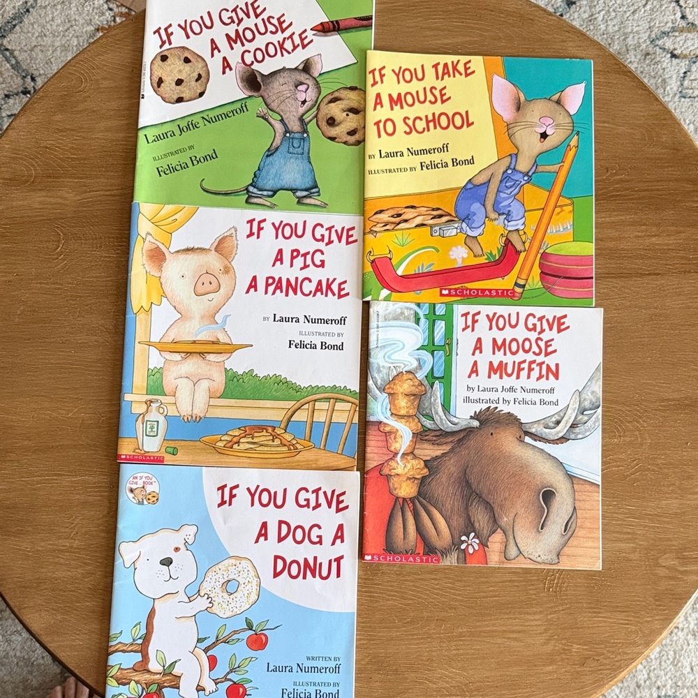If You Give Series Collection (5 paperback books)